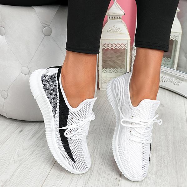 Moderne Damen Keilsneaker, atmungsaktiv & bequem. Komfortable Freizeitschuhe mit Dämpfung für den Sommer.
