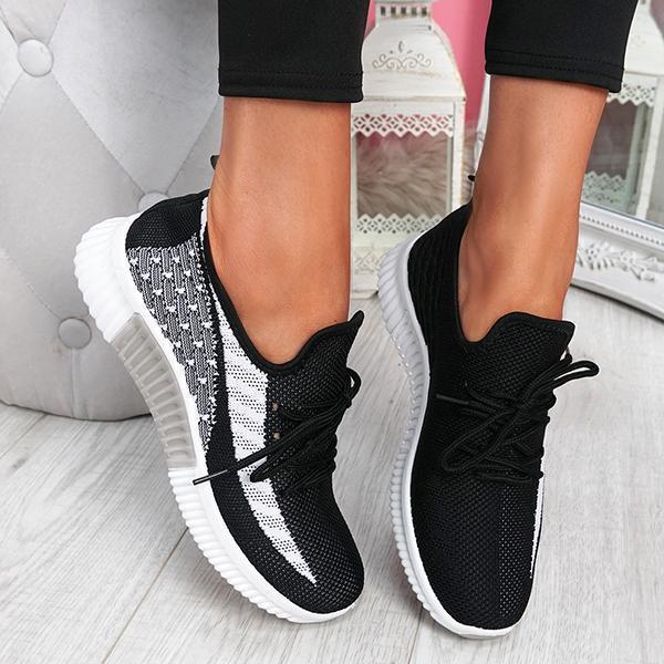 Leichte Damen Keilsneaker, atmungsaktiv und komfortabel. Ideale Sommerschuhe mit Fußgewölbestütze für Damen.