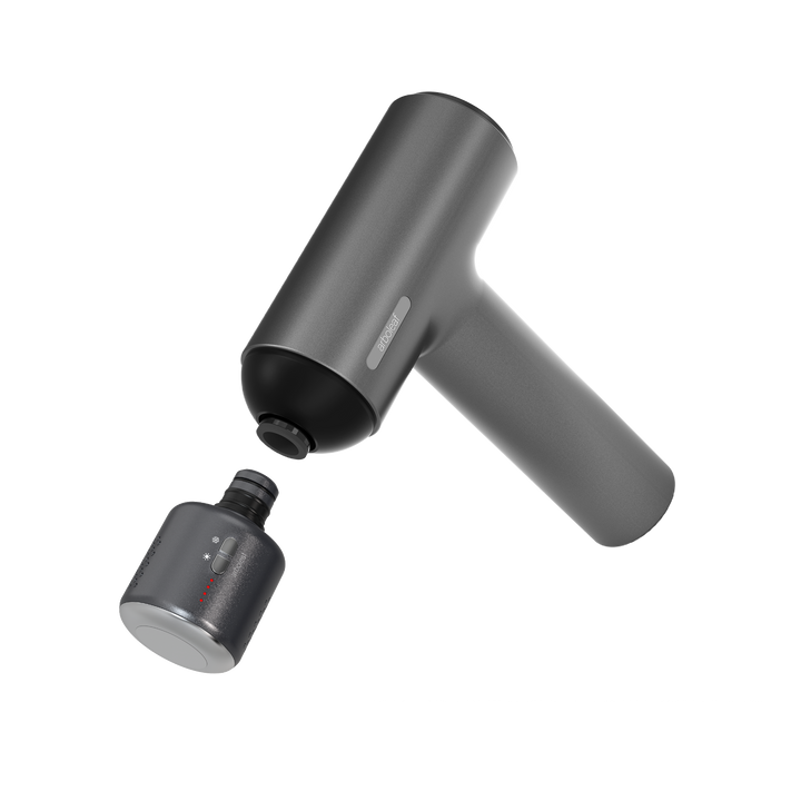 Vielseitiges Massagegerät für Tiefenentspannung, mit praktischer USB-C Ladung & langer Akkulaufzeit.