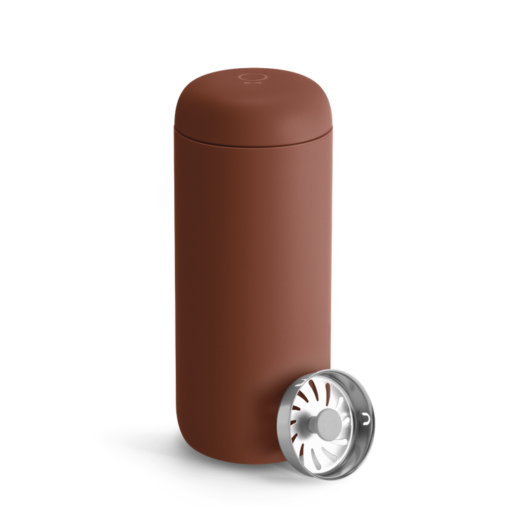 Großer 473ml Edelstahl-Kaffeebecher, vakuumisoliert, ideal für lange Reisen & Ausflüge.