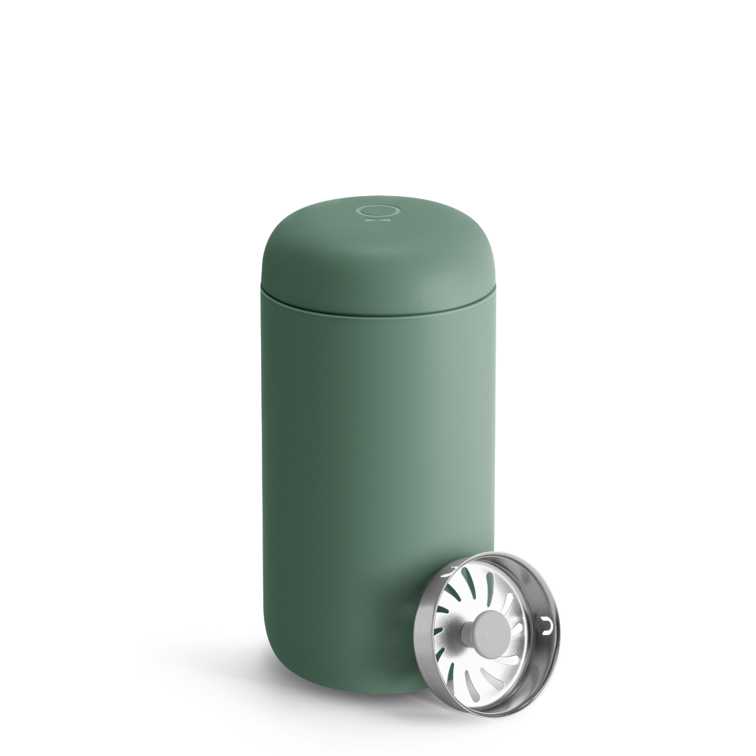 Eleganter Unisex-Thermobecher aus rostfreiem Edelstahl, ideal für Büro und Freizeit, BPA-frei.