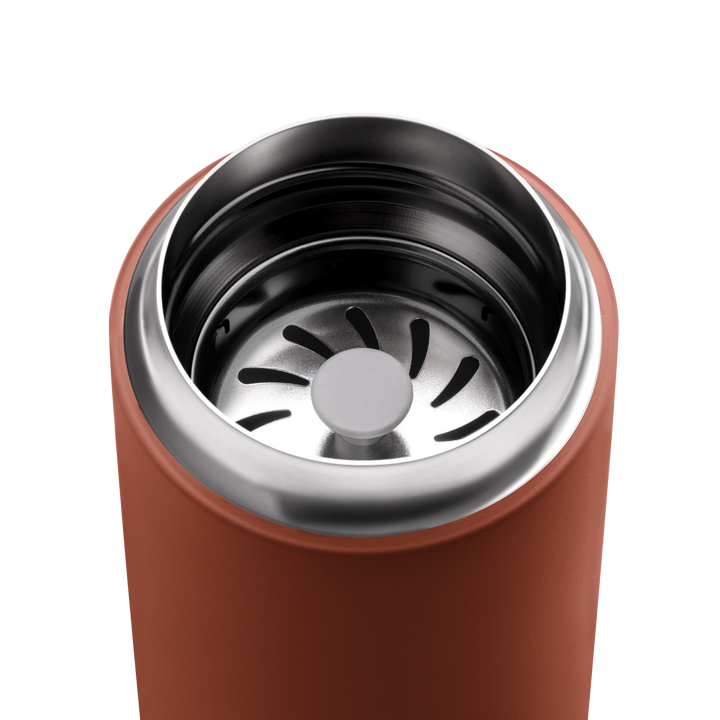 Vielseitiger Isolierbecher für Kaffee, Tee oder Wasser, 473ml, ideal für Outdoor & Sport.