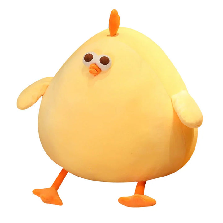 Dieses riesige, gelbe Kuschelhuhn Plüschtier ist ein süßes Geschenk und tolle Deko für jedes Kinderzimmer.