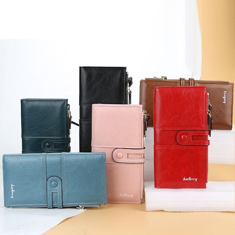 Damen-Accessoire: Lang Wallet mit Doppelreißverschluss, stilvoll & funktional für moderne Frauen.