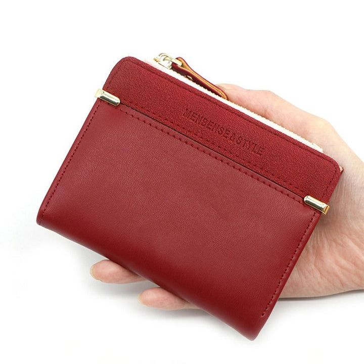Elegantes Damen Portemonnaie, klein & handlich, sichere Aufbewahrung.