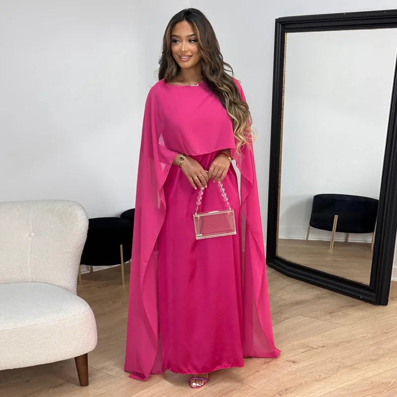Stilvolles Damen Abendkleid, langes Maxikleid perfekt für Party oder Gala. Feminine Eleganz, figurschmeichelnd.