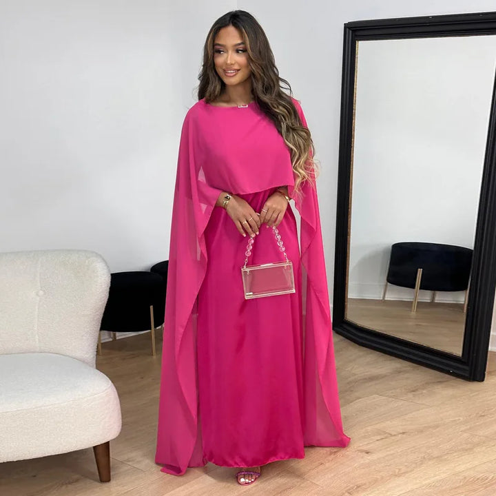 Stilvolles Damen Abendkleid, langes Maxikleid perfekt für Party oder Gala. Feminine Eleganz, figurschmeichelnd.