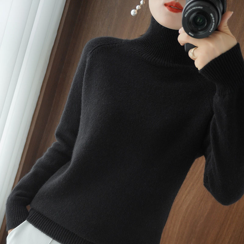 Warmer Damen Rollkragenpullover für behaglichen Komfort und Eleganz in der Winter-Damenmode.