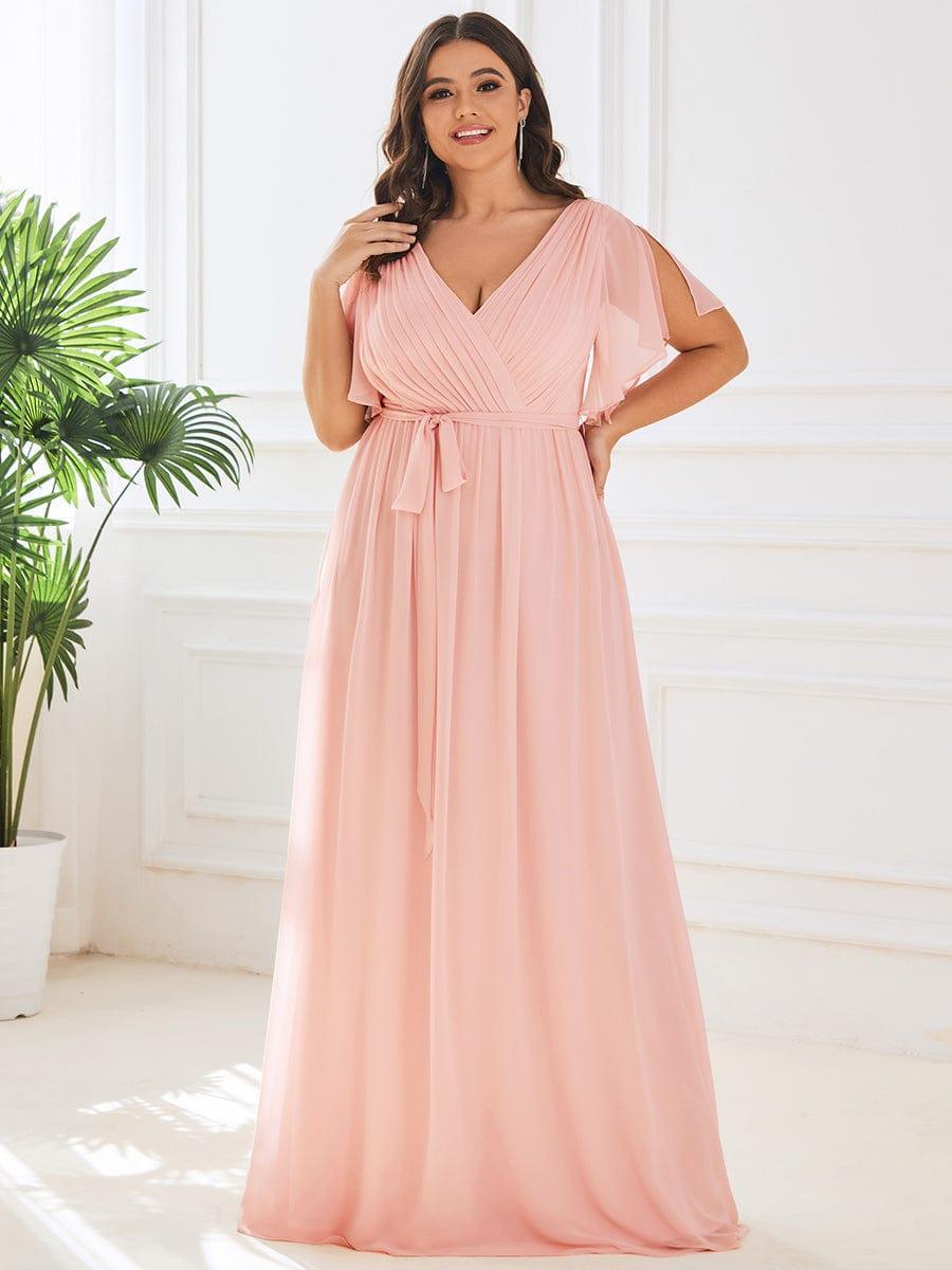 Mintgrünes Damen Maxikleid A-Linie, festlich, für Hochzeiten & Abendmode.