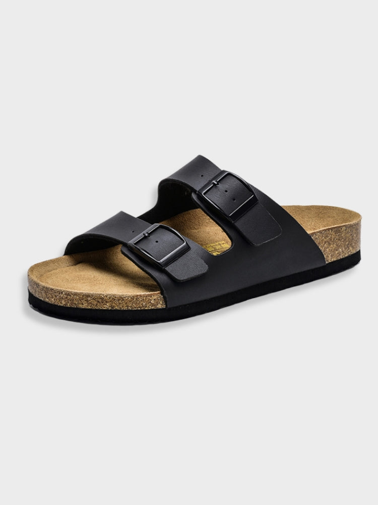 Stilvolle Herren-Heimschuhe im Arizona-Look mit bequemer Passform. Perfekt für drinnen und entspannte Abende.