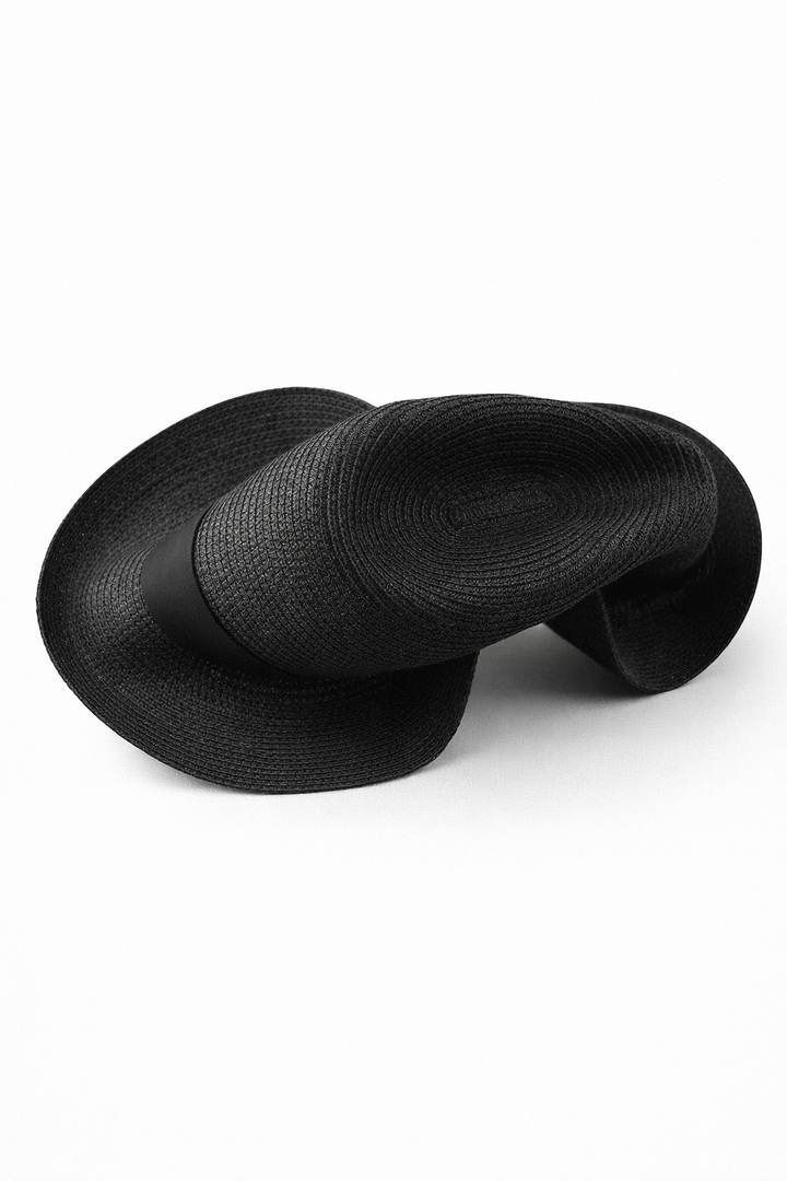 Eleganter Unisex Sommerhut, naturfarben, zeitloses Accessoire, ideal als Sonnen- & Reisehut.