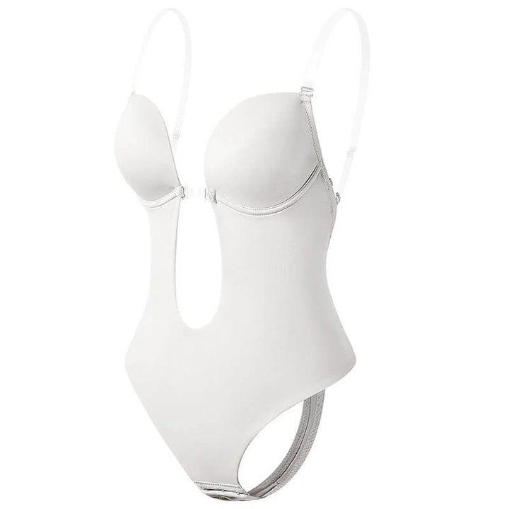 Multifunktionaler Damen Body rückenfrei, Shapewear für perfekte Silhouette, glättet Unebenheiten unsichtbar.