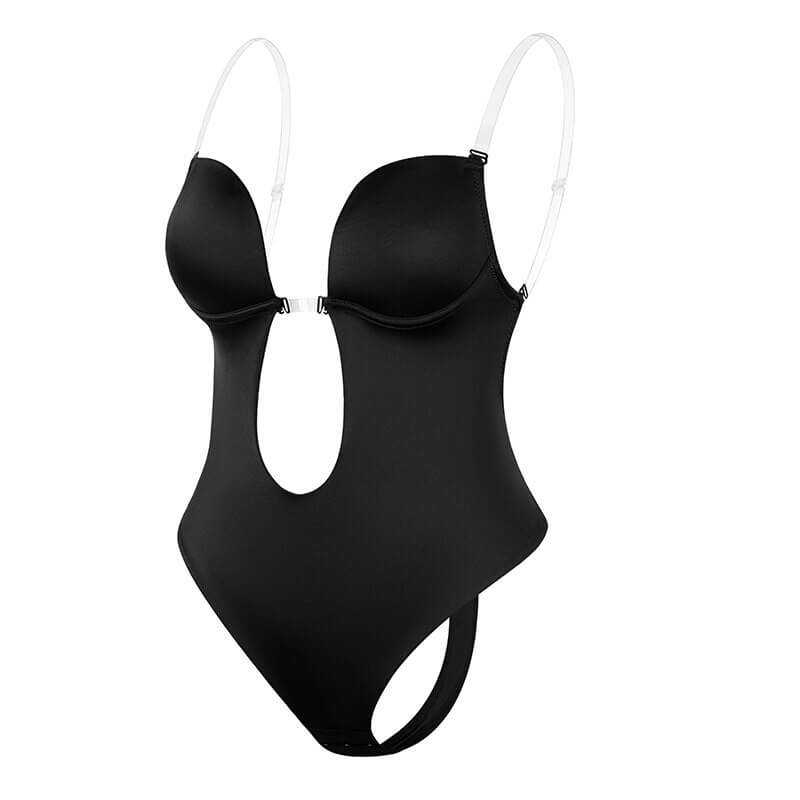 Komfortabler rückenfreier Shapewear Body für Damen, formt den Körper sanft und diskret.