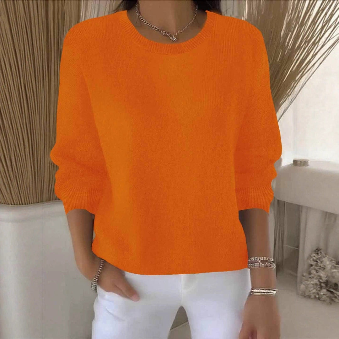Weicher Damenpullover für höchsten Komfort, ideal als Oberteil für Frauenmode im Herbst.
