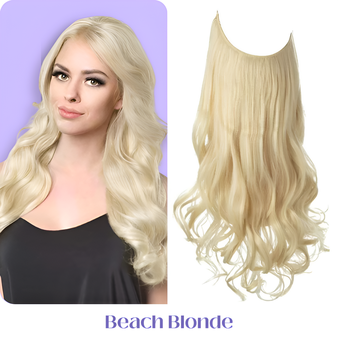 Haarstyling leicht gemacht: Unsichtbare Extensions als Clip-in Alternative.
