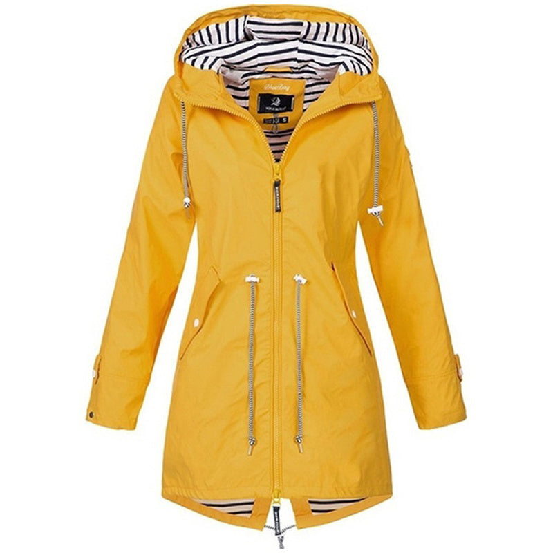 Bequemer Damen Parka als Alltagsjacke für kühle Herbst- und Wintertage. Robuste Outdoorjacke.