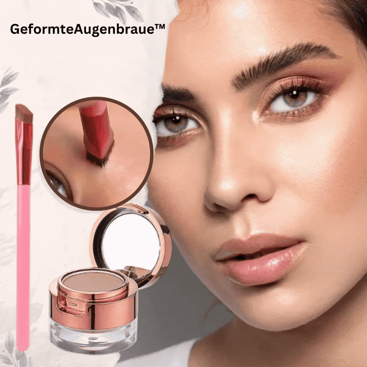 Damen Augenbrauen Styling Set für präzise Definition und perfekten Halt, inkl. Puder & Bürstchen.