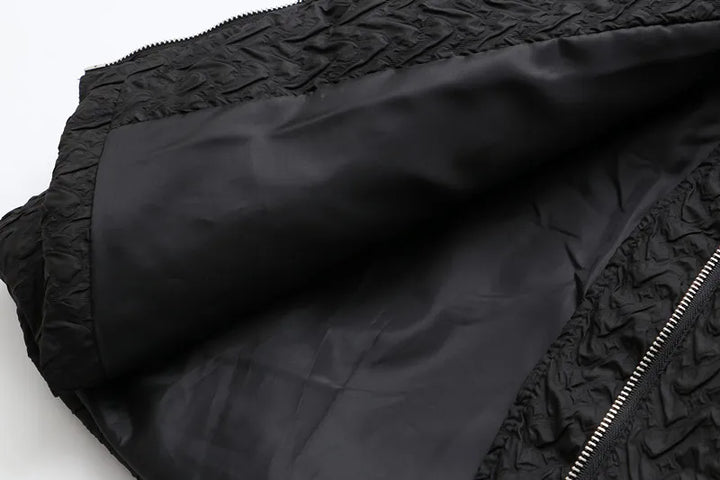 Gemütlicher Damen Puffer Mantel Übergröße, Elfenbein, ideal für Freizeitlooks.
