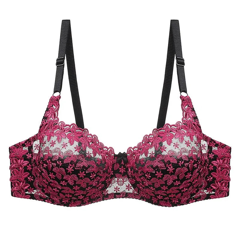 Eleganter Push-up BH Damen Übergröße. Spitzen-Look für optimalen Halt & Form. Komfortable Damenbekleidung.