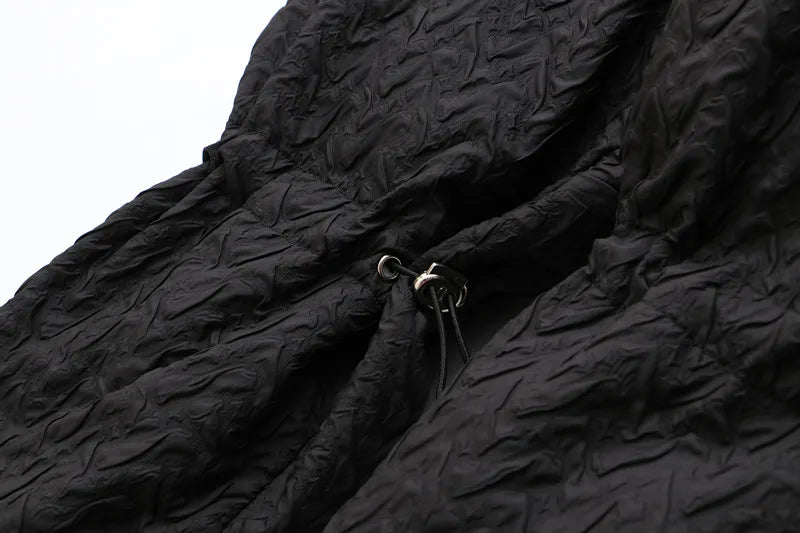 Femininer Damen Wintermantel Übergröße, Schwarz, elegant & warm durch den Winter.