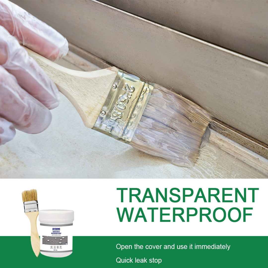 Wasserdichte Abdichtung für Bad & Küche: transparentes Dichtungsmittel gegen Lecks & Schimmel.