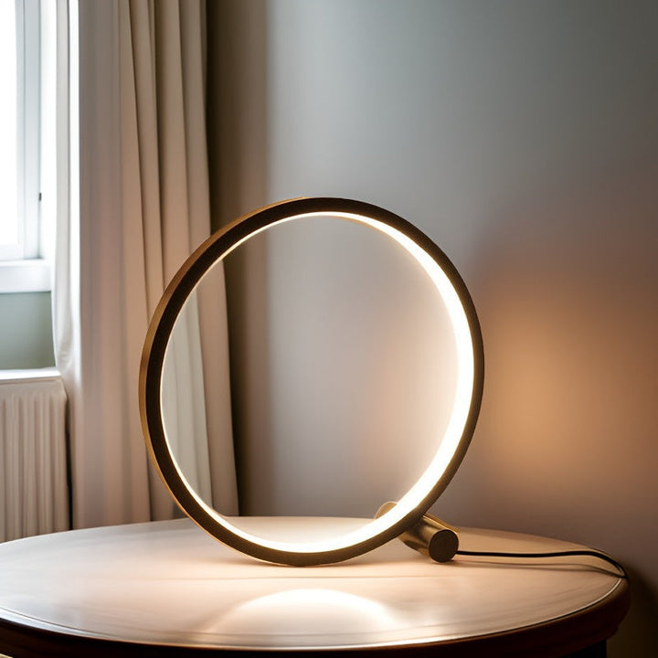 Vielseitige LED-Tischlampe mit USB-Anschluss, dimmbar. Moderne Touch-Lampe für Schreibtisch & Nachttisch.