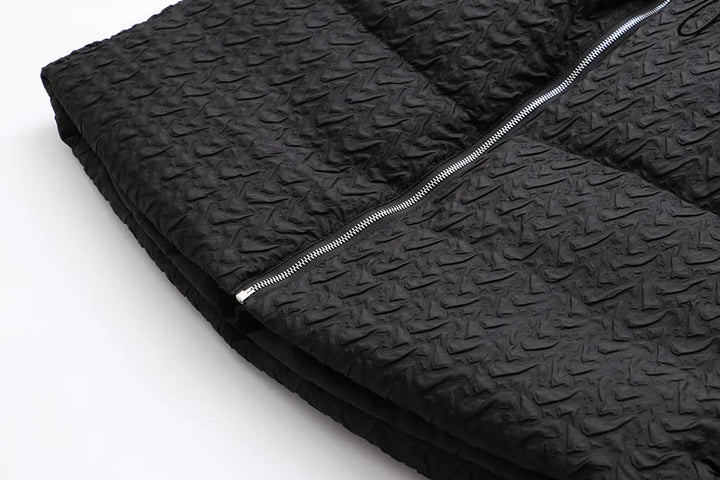 Warme Damen Outerwear Übergröße, Elfenbein, komfortabel für kalte Tage im Winter.