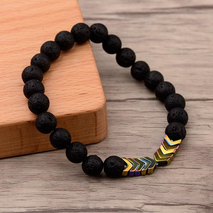 Hochwertiges Hämatit Anti-Stress Armband, Geschenkidee für Energie & Wohlbefinden.