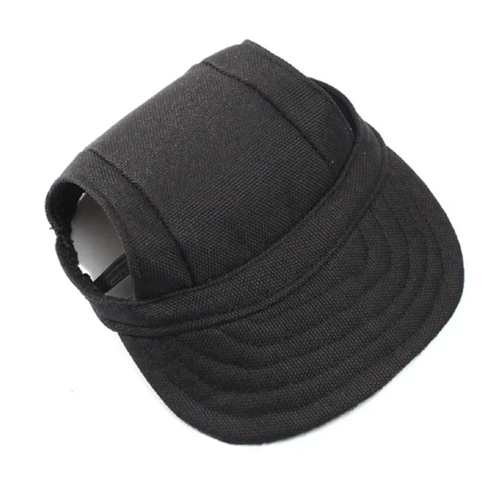 Bequeme Hunde-Kappe, weiches Material, verstellbar, bietet optimalen Sonnenschutz für empfindliche Hunde.