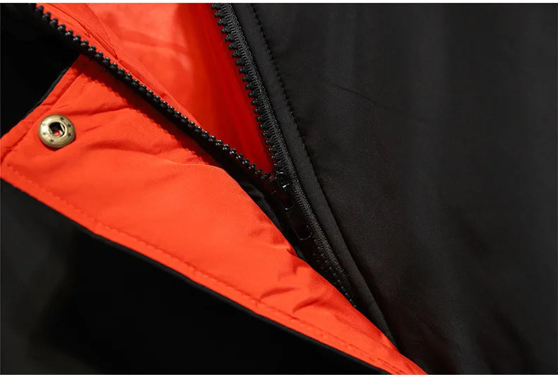Komfortable Damen Pufferjacke lang, Übergröße, für stilvolle Winterlooks.
