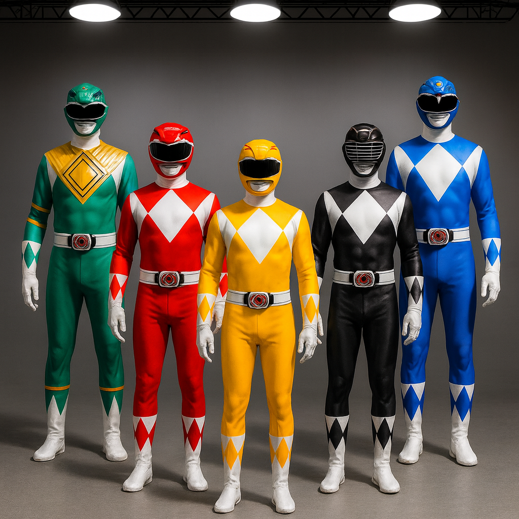 Superhelden-Kinderkostüm mit Maske für Jungen & Mädchen, perfekt für Cosplay & Rollenspiele.