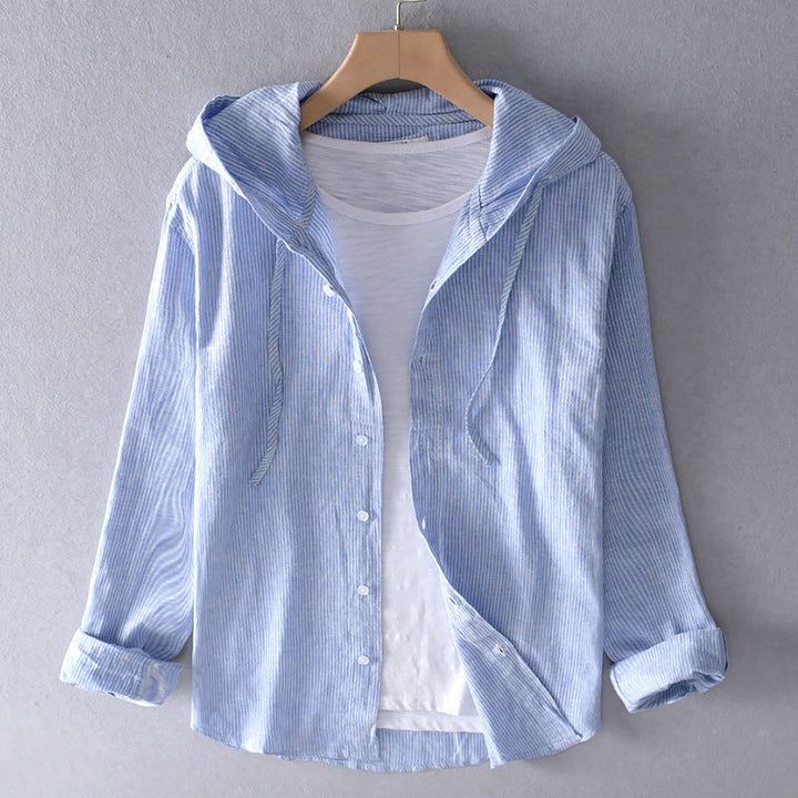 Modische Damen Hemdbluse mit lockerem Schnitt für maximalen Komfort. Atmungsaktiv, ideal für Frühling & Sommer.