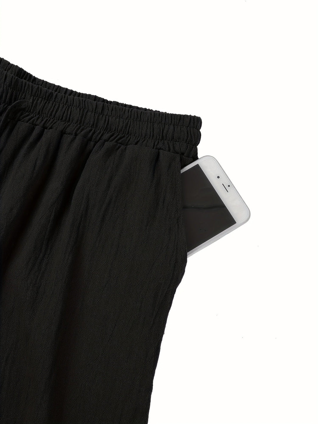 Lockerer Beinabschluss der grauen Herren Freizeithose, ideal für Sommer & entspannte Looks.