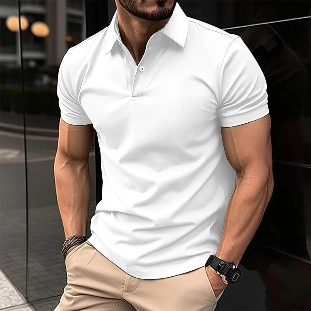 Sportliches Herren Poloshirt, atmungsaktiv & leicht, ideal für Freizeit & warme Tage.