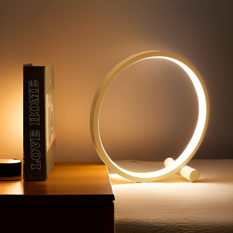 Dimmbare LED-Tischlampe für individuelle Lichtstimmung. Moderne Touch-Steuerung. Ideal als Ambientebeleuchtung.
