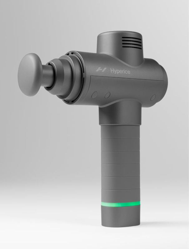 Ergonomische Massagepistole zur Linderung von Muskelschmerzen, ideal für Sportler und Physiotherapie zu Hause.
