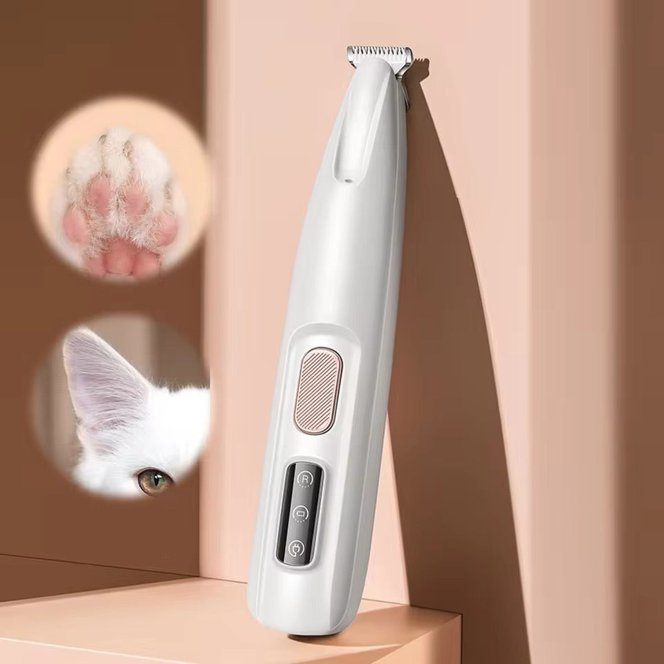 Professioneller Pfoten-Trimmer für Haustiere, wasserdichtes Design, präzise Pflege für alle Hunderassen & Katzen.