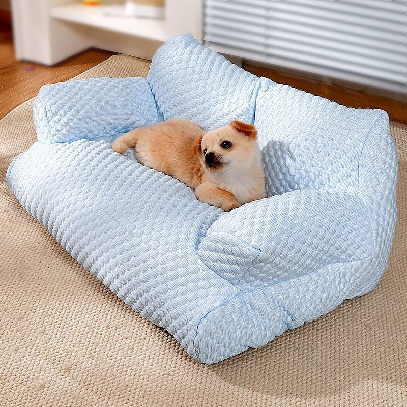 Kühlendes Haustier-Sofa für Hunde & Katzen, ideal für den Sommer, bietet Komfort & Entspannung.