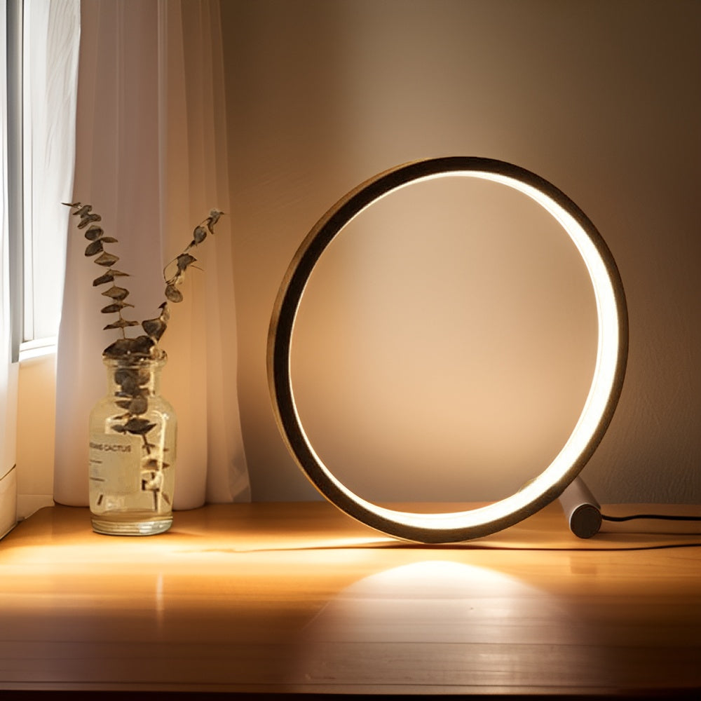 Minimalistische LED-Tischlampe im modernen Design, perfekt für Schlafzimmer, Wohnzimmer. Dekorative USB-Lampe.