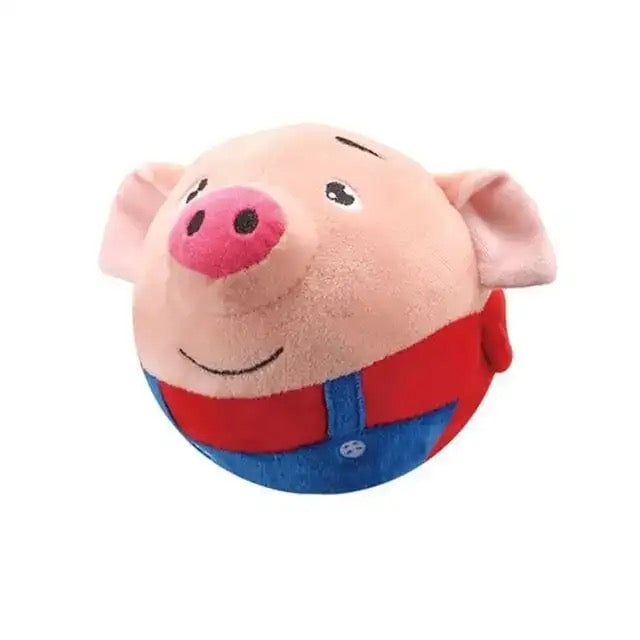 Robustes interaktives Schweinchen-Spielzeug für Hunde & Welpen; fördert Apportieren & aktives Spiel, bietet langanhaltenden Spielspaß.