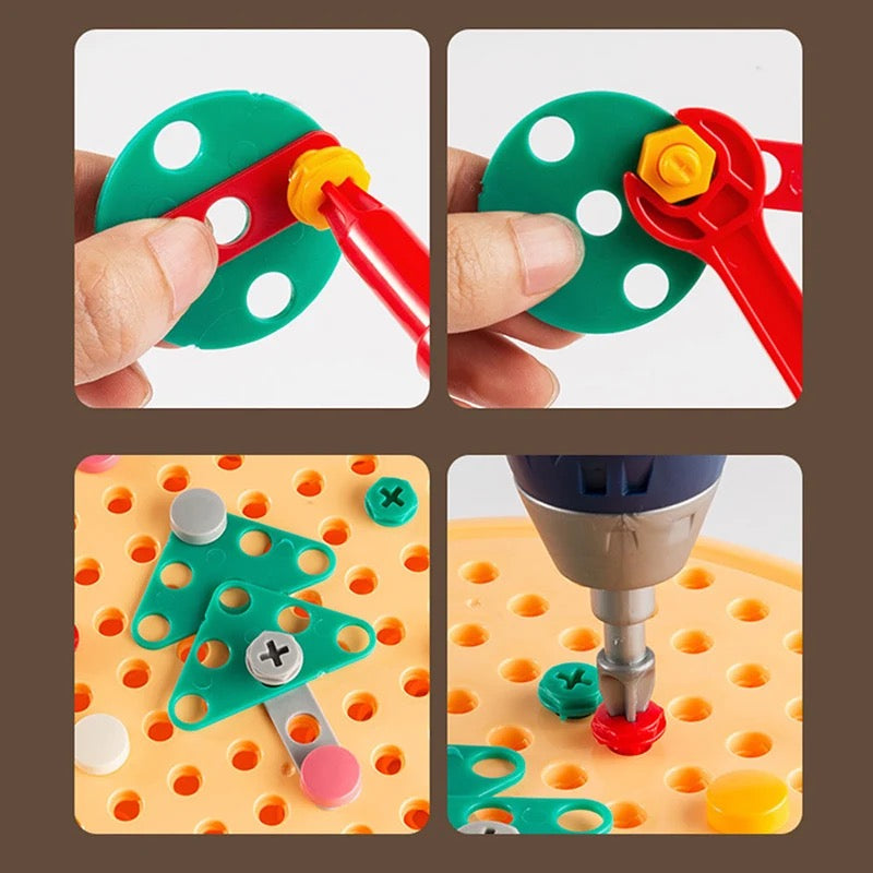 Die Bärenkiste als kreatives Bau-Geschenk für Kinder: Fördert spielerisch das Verständnis für Technik.
