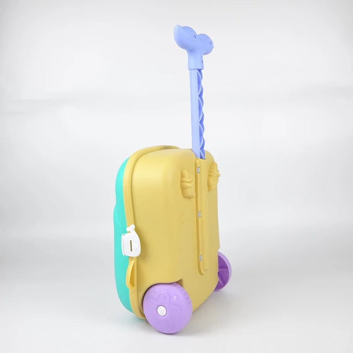 SandTrolley: Sensorikspielzeug-Trolley für Kinder, fördert Motorik mit Sand- & Kreativspiel am Strand.