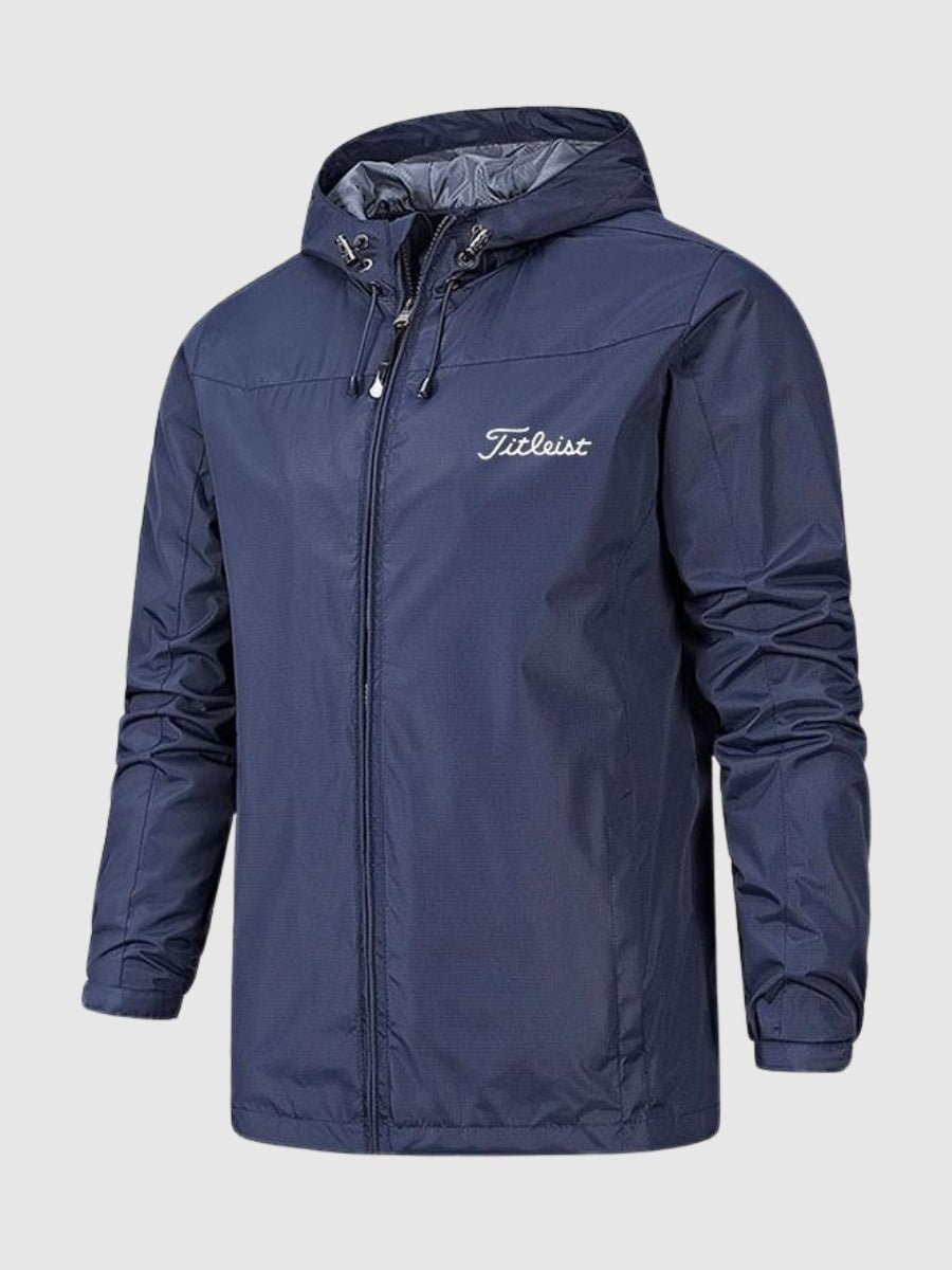 Männer Übergangsjacke: wasserdicht & winddicht. Funktionale Sportjacke mit Kapuze für Outdoor-Abenteuer.