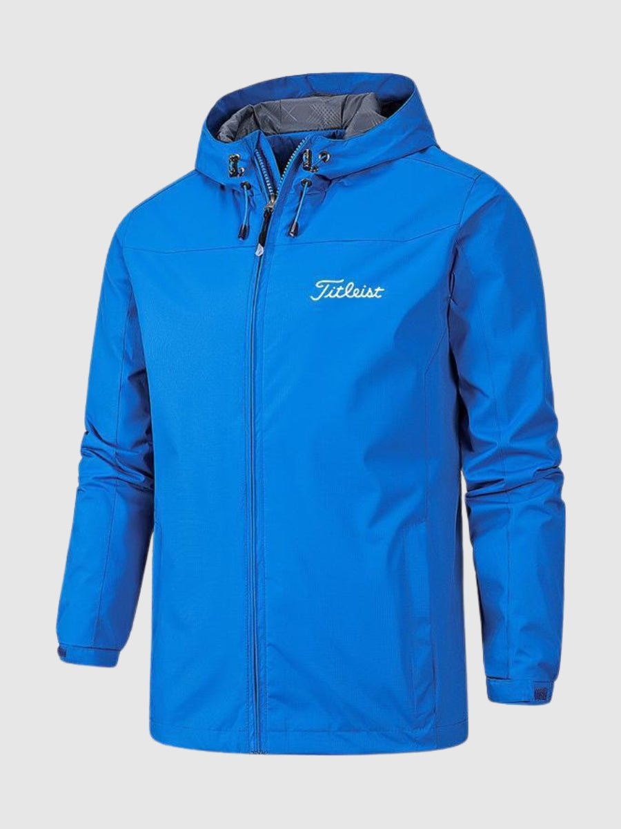 Vielseitige Herren Kapuzenjacke: wind- & wasserdichte Outdoor Jacke. Perfekt für Sport & Wandern.