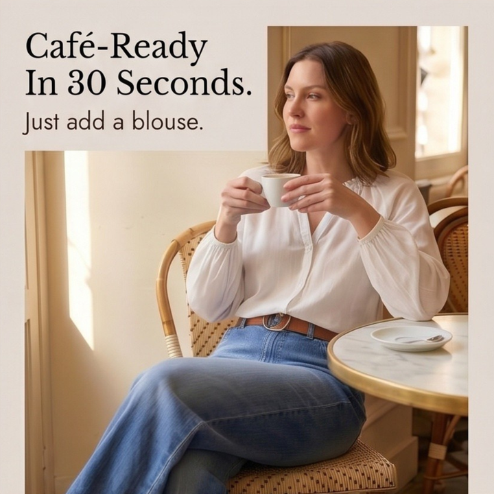Blaue Damen Wide-Leg Jeans, hoher Bund, Flare-Bein, Vintage-Look, ideal für Frauenmode.