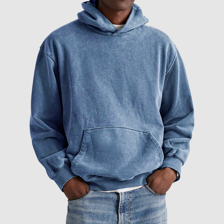 Stylische Herren Kapuzenjacke im Oversize-Look, ideal für Streetstyle & Freizeit. Lässiger Männer Hoodie.