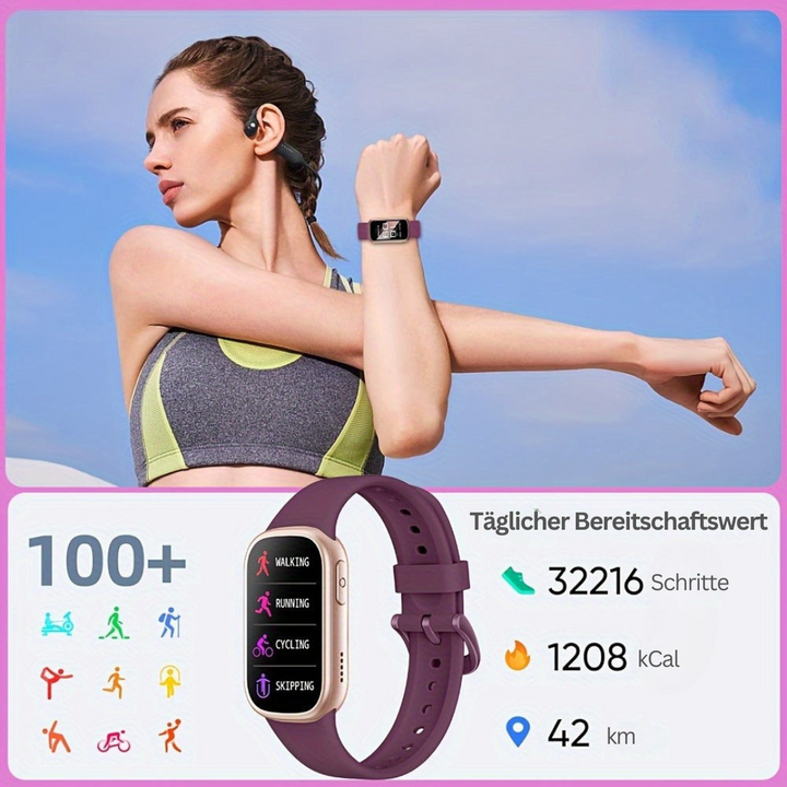 Robuste Kinderuhr, blau. Wasserdicht mit Telefonfunktion, Aktivitätstracker & sicherer Kommunikation für Jungen.