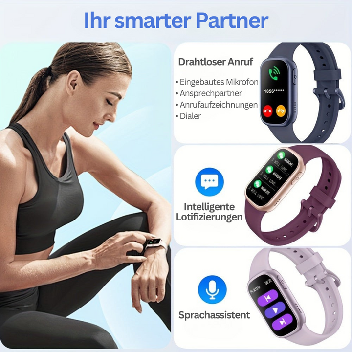 Geschenk: Kinder-Smartwatch, rosa. Telefonfunktion, GPS & Aktivitätstracker. Robust, sicher und ideal für Mädchen.
