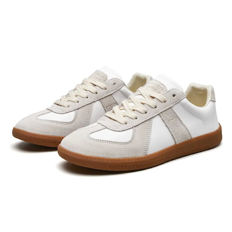 Dynamische Herren Freizeitschuhe: Stilvolle und komfortable Schnür-Sneakers für aktive Männer, perfekt für jede Unternehmung.