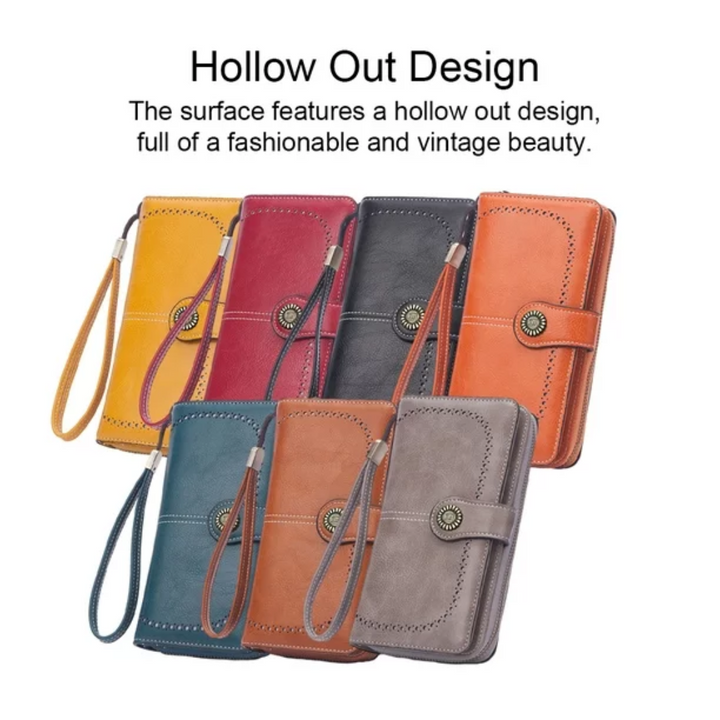 Ultimative Organisation: Damen Armband Geldbörse mit RFID-Schutz.
